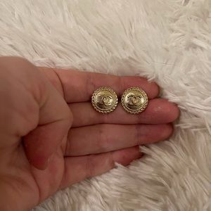 Repurposed designer earrings